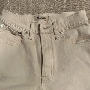 Madewell jeans worn once and washed once